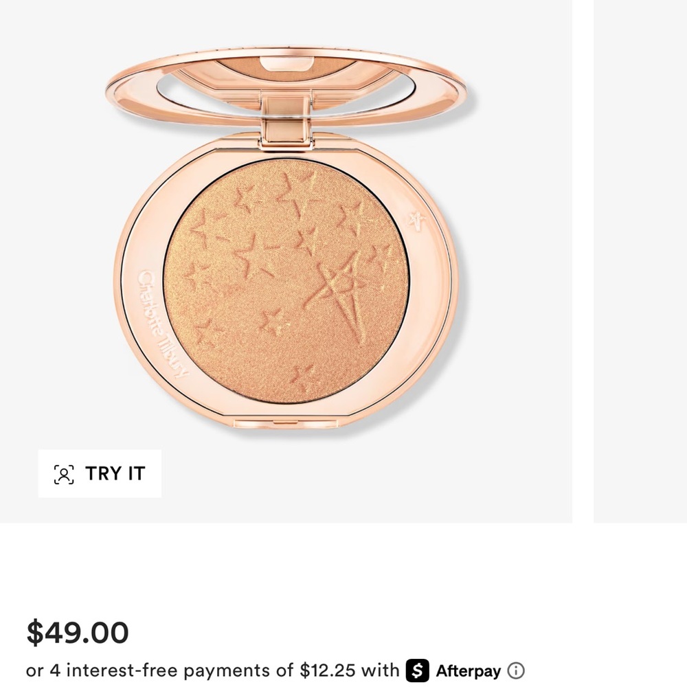 Charlotte Tilbury Glow Glide Gilded Glow Highlighter